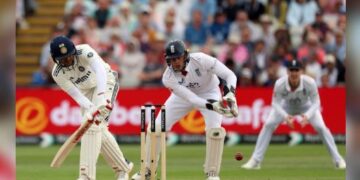 Cricket : ਭਾਰਤ ਅਤੇ ਇੰਗਲੈਂਡ ਵਿਚਕਾਰ ਐਂਡਰਸਨ-ਤੇਂਦੁਲਕਰ ਟਰਾਫੀ 2025 ਦਾ ਆਖਰੀ ਮੈਚ ਜਾਰੀ Cricket : ਭਾਰਤ ਅਤੇ ਇੰਗਲੈਂਡ ਵਿਚਕਾਰ ਐਂਡਰਸਨ-ਤੇਂਦੁਲਕਰ ਟਰਾਫੀ 2025 ਦਾ ਆਖਰੀ ਮੈਚ ਜਾਰੀ