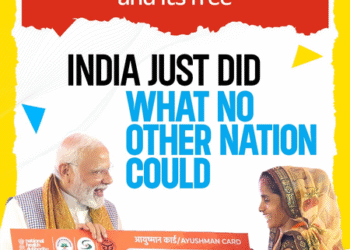 Ayushman Bharat : ‘ਜਨਤਕ ਸਿਹਤ ਸੰਭਾਲ ਵਿੱਚ ਕ੍ਰਾਂਤੀ ਦਾ ਗਵਾਹ ਬਣ ਰਿਹਾ ਹੈ ਭਾਰਤ’; ਆਯੁਸ਼ਮਾਨ ਭਾਰਤ ਦੇ 7 ਸਾਲ ਪੂਰੇ ਹੋਣ ‘ਤੇ ਪ੍ਰਧਾਨ ਮੰਤਰੀ ਮੋਦੀ