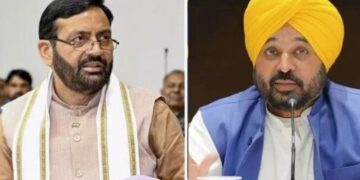 Haryana ਦੇ ਮੁੱਖ ਮੰਤਰੀ ਨਾਇਬ ਸਿੰਘ ਸੈਣੀ ਅੱਜ ਪੰਜਾਬ CM ਨਾਲ ਕਰਨਗੇ ਮੁਲਾਕਾਤ