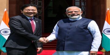 PM ਮੋਦੀ ਨਾਲ ਸਿੰਗਾਪੁਰ ਦੇ ਪ੍ਰਧਾਨ ਮੰਤਰੀ ਲਾਰੈਂਸ ਵੋਂਗ ਨੇ ਕੀਤੀ ਮੁਲਾਕਾਤ