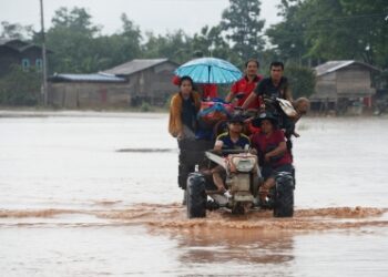 Laos : ਕਈ ਦਿਨਾਂ ਦੀ ਭਾਰੀ ਬਾਰਿਸ਼ ਤੋਂ ਬਾਅਦ ਲਾਓਸ ਵਿੱਚ ਆਏ ਹੜ੍ਹ 