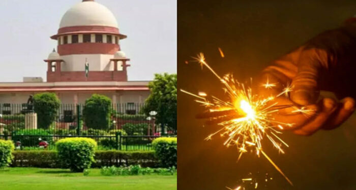 Diwali Crackers: ਦੀਵਾਲੀ ‘ਤੇ ਪਟਾਕੇ ਚਲਾਉਣ ਨੂੰ ਲੈ ਕੇ ਸੁਪਰੀਮ ਕੋਰਟ ਨੇ ਲਿਆ ਵੱਡਾ ਫੈਸਲਾ, ਪੜ੍ਹੋ ਵੇਰਵਾ Diwali Crackers: ਦੀਵਾਲੀ ‘ਤੇ ਪਟਾਕੇ ਚਲਾਉਣ ਨੂੰ ਲੈ ਕੇ ਸੁਪਰੀਮ ਕੋਰਟ ਨੇ ਲਿਆ ਵੱਡਾ ਫੈਸਲਾ, ਪੜ੍ਹੋ ਵੇਰਵਾ