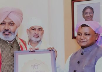 Punjab ਕੈਬਨਿਟ ਮੰਤਰੀਆਂ ਚੀਮਾ ਤੇ ਕਟਾਰੂਚੱਕ ਵੱਲੋਂ ਗੁਰੂ ਤੇਗ ਬਹਾਦਰ ਦੇ 350ਵੇਂ ਸ਼ਹੀਦੀ ਸਮਾਗਮ ਲਈ Odisha ਦੇ ਮੁੱਖ ਮੰਤਰੀ ਨੂੰ ਸੱਦਾ