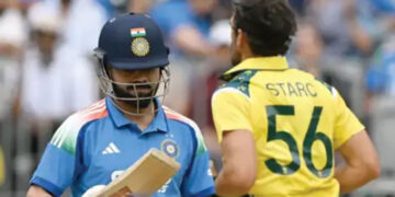 India Vs Australia: ਪੜ੍ਹੋ ਭਾਰਤ ਨੇ ਆਸਟ੍ਰੇਲੀਆ ਨੂੰ ਕਿੰਨੀਆਂ ਦੌੜਾਂ ਦਾ ਦਿੱਤਾ ਟੀਚਾ India Vs Australia: ਪੜ੍ਹੋ ਭਾਰਤ ਨੇ ਆਸਟ੍ਰੇਲੀਆ ਨੂੰ ਕਿੰਨੀਆਂ ਦੌੜਾਂ ਦਾ ਦਿੱਤਾ ਟੀਚਾ