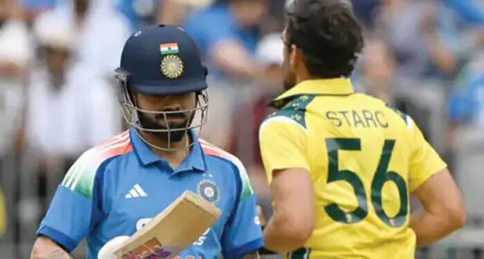 India Vs Australia: ਪੜ੍ਹੋ ਭਾਰਤ ਨੇ ਆਸਟ੍ਰੇਲੀਆ ਨੂੰ ਕਿੰਨੀਆਂ ਦੌੜਾਂ ਦਾ ਦਿੱਤਾ ਟੀਚਾ India Vs Australia: ਪੜ੍ਹੋ ਭਾਰਤ ਨੇ ਆਸਟ੍ਰੇਲੀਆ ਨੂੰ ਕਿੰਨੀਆਂ ਦੌੜਾਂ ਦਾ ਦਿੱਤਾ ਟੀਚਾ