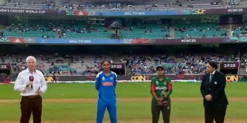 IND Vs BAN : ਮਹਿਲਾ ਵਿਸ਼ਵ ਕੱਪ ਵਿੱਚ ਅੱਜ ਦਾ ਮੁਕਾਬਲਾ ਭਾਰਤ ਅਤੇ ਬੰਗਲਾਦੇਸ਼ ਵਿਚਾਲੇ ; ਭਾਰਤ ਨੇ ਟਾਸ ਜਿੱਤ ਕੇ ਲਿਆ ਇਹ ਫੈਸਲਾ IND Vs BAN : ਮਹਿਲਾ ਵਿਸ਼ਵ ਕੱਪ ਵਿੱਚ ਅੱਜ ਦਾ ਮੁਕਾਬਲਾ ਭਾਰਤ ਅਤੇ ਬੰਗਲਾਦੇਸ਼ ਵਿਚਾਲੇ ; ਭਾਰਤ ਨੇ ਟਾਸ ਜਿੱਤ ਕੇ ਲਿਆ ਇਹ ਫੈਸਲਾ