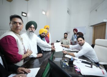 TarnTaran by-election: ‘ਆਪ’ ਉਮੀਦਵਾਰ ਹਰਮੀਤ ਸੰਧੂ ਨੇ ਨਾਮਜ਼ਦਗੀ ਪੱਤਰ ਕੀਤਾ ਦਾਖਲ