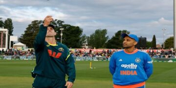 Ind vs Aus 5ਵਾਂ ਟੀ-20I :ਆਸਟ੍ਰੇਲੀਆ ਨੇ ਜਿੱਤਿਆ Toss