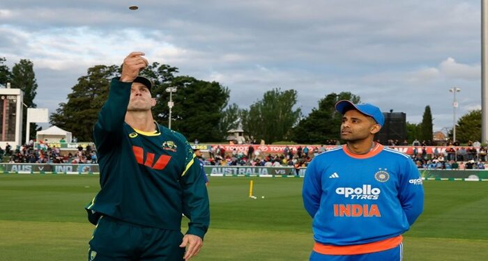 Ind vs Aus 5ਵਾਂ ਟੀ-20I :ਆਸਟ੍ਰੇਲੀਆ ਨੇ ਜਿੱਤਿਆ Toss