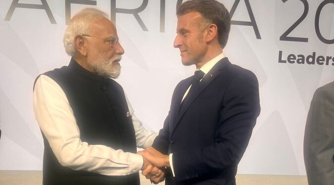 G20 Summit : ਪ੍ਰਧਾਨ ਮੰਤਰੀ ਮੋਦੀ ਨੇ ਫਰਾਂਸ ਦੇ ਰਾਸ਼ਟਰਪਤੀ ਮੈਕਰੋਨ ਨਾਲ ਕੀਤੀ ਮੁਲਾਕਾਤ G20 Summit : ਪ੍ਰਧਾਨ ਮੰਤਰੀ ਮੋਦੀ ਨੇ ਫਰਾਂਸ ਦੇ ਰਾਸ਼ਟਰਪਤੀ ਮੈਕਰੋਨ ਨਾਲ ਕੀਤੀ ਮੁਲਾਕਾਤ