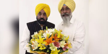 Punjab: ਤਰਨਤਾਰਨ ਜ਼ਿਮਨੀ ਚੋਣ ਜੇਤੂ ਹਰਮੀਤ ਸੰਧੂ ਮੁੱਖ ਮੰਤਰੀ ਮਾਨ ਨੂੰ ਮਿਲੇ: ਵਿਧਾਇਕ ਵਜੋਂ ਅੱਜ ਚੁੱਕਣਗੇ ਸਹੁੰ