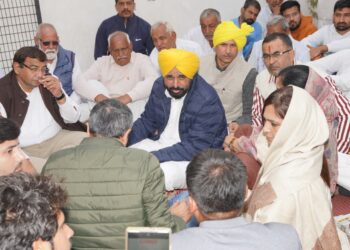 Punjab ਦੇ ਮੁੱਖ ਮੰਤਰੀ ਨੇ Haryana ਦੇ ਬਾਸਕਟਬਾਲ ਖਿਡਾਰੀ ਹਾਰਦਿਕ ਰਾਠੀ ਦੇ ਪਰਿਵਾਰ ਨਾਲ ਦੁੱਖ ਵੰਡਾਇਆ