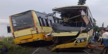 Accident : ਦੋ ਬੱਸਾਂ ਦੀ ਆਹਮੋ-ਸਾਹਮਣੇ ਟੱਕਰ; 11 ਸਵਾਰੀਆਂ ਦੀ ਮੌਤ