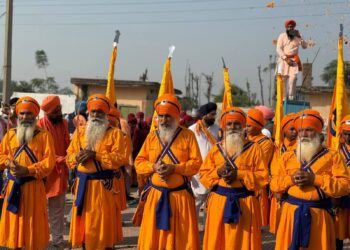 Ludhiana : ਬੁੱਢੇ ਦਰਿਆ ਕਿਨਾਰੇ ਪਹਿਲੇ ਹਰੇ ਨਗਰ ਕੀਰਤਨ ਵਿੱਚ ਸੰਗਤਾਂ ਵਿੱਚ ਨਜ਼ਰ ਆਇਆ ਭਾਰੀ ਉਤਸ਼ਾਹ