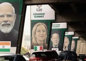 G20 Summit ‘ਚ ਪਹੁੰਚੇ ਪ੍ਰਧਾਨ ਮੰਤਰੀ ਮੋਦੀ, ਰਾਸ਼ਟਰਪਤੀ ਨੇ ਕੀਤਾ ਸਵਾਗਤ G20 Summit ‘ਚ ਪਹੁੰਚੇ ਪ੍ਰਧਾਨ ਮੰਤਰੀ ਮੋਦੀ, ਰਾਸ਼ਟਰਪਤੀ ਨੇ ਕੀਤਾ ਸਵਾਗਤ