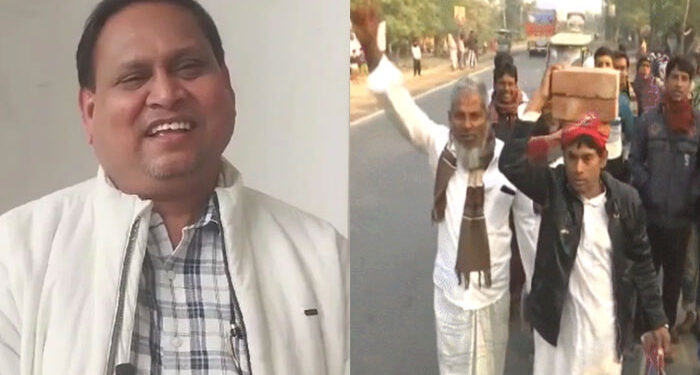 National: ਅੱਜ ਬੰਗਾਲ ਵਿੱਚ ਬਾਬਰੀ ਮਸਜਿਦ ਦਾ ਨੀਂਹ ਪੱਥਰ ਰੱਖਣ ਦੀਆਂ ਤਿਆਰੀਆਂ: ਮੁਅੱਤਲ TMC ਵਿਧਾਇਕ ਦੇ ਸਮਰਥਕ ਸਿਰਾਂ ‘ਤੇ ਇੱਟਾਂ ਲੈ ਕੇ ਪਹੁੰਚੇ National: ਅੱਜ ਬੰਗਾਲ ਵਿੱਚ ਬਾਬਰੀ ਮਸਜਿਦ ਦਾ ਨੀਂਹ ਪੱਥਰ ਰੱਖਣ ਦੀਆਂ ਤਿਆਰੀਆਂ: ਮੁਅੱਤਲ TMC ਵਿਧਾਇਕ ਦੇ ਸਮਰਥਕ ਸਿਰਾਂ ‘ਤੇ ਇੱਟਾਂ ਲੈ ਕੇ ਪਹੁੰਚੇ