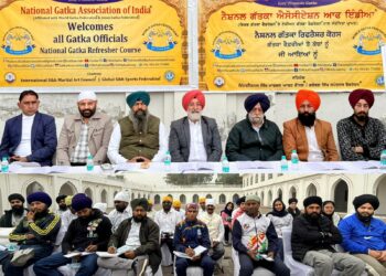 ਕੌਮੀ Gatka ਰਿਫਰੈਸ਼ਰ ਕੋਰਸ : ਵਿਸ਼ਵ Gatka ਫੈਡਰੇਸ਼ਨ ਵੱਲੋਂ ਖਿਡਾਰੀਆਂ ਦੇ ਅਨੁਸ਼ਾਸਨਹੀਨ ਵਰਤਾਰੇ ‘ਤੇ ਬਲੈਕ ਕਾਰਡ ਲਾਗੂ