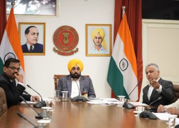 ਮੁੱਖ ਮੰਤਰੀ ਭਗਵੰਤ ਸਿੰਘ ਮਾਨ ਵੱਲੋਂ ਅਧਿਕਾਰੀਆਂ ਨੂੰ 1,350 ਕਰੋੜ ਰੁਪਏ ਦੀ ਲਾਗਤ ਨਾਲ PUNJAB ਭਰ ਵਿੱਚ 3,100 ਸਟੇਡੀਅਮਾਂ ਦਾ ਕੰਮ ਜੂਨ 2026 ਤੱਕ ਮੁਕੰਮਲ ਕਰਨ ਦੇ ਨਿਰਦੇਸ਼