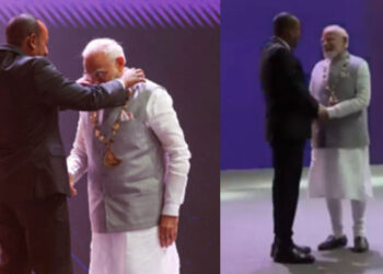 PM Modi ਨੂੰ ਇਥੋਪੀਆ ਦਾ ਸਰਵਉੱਚ ਸਨਮਾਨ ਮਿਲਿਆ: ਮਹਾਨ ਸਨਮਾਨ ਨਿਸ਼ਾਨ ਪ੍ਰਾਪਤ ਕਰਨ ਵਾਲੇ ਪਹਿਲੇ ਵਿਸ਼ਵ ਨੇਤਾ ਬਣੇ PM Modi ਨੂੰ ਇਥੋਪੀਆ ਦਾ ਸਰਵਉੱਚ ਸਨਮਾਨ ਮਿਲਿਆ: ਮਹਾਨ ਸਨਮਾਨ ਨਿਸ਼ਾਨ ਪ੍ਰਾਪਤ ਕਰਨ ਵਾਲੇ ਪਹਿਲੇ ਵਿਸ਼ਵ ਨੇਤਾ ਬਣੇ