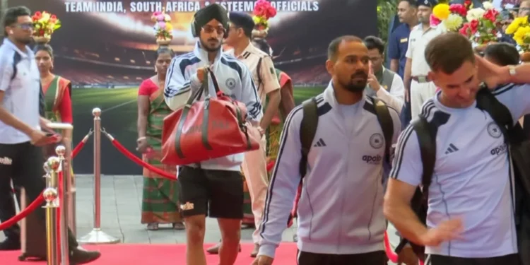 Ind vs SA : ਟੀ-20 ਸੀਰੀਜ਼ ਲਈ ਭਾਰਤੀ ਟੀਮ ਪਹੁੰਚੀ ਕਟਕ