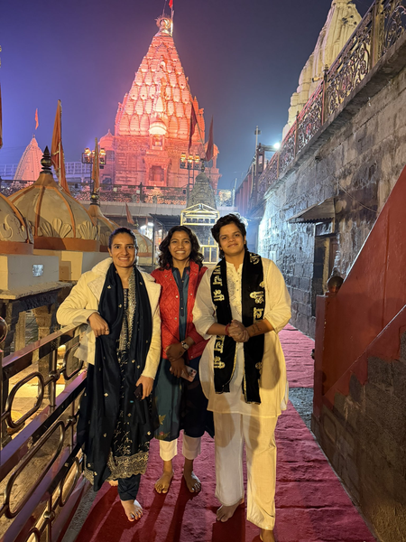 2026 : ਭਾਰਤੀ ਮਹਿਲਾ ਕ੍ਰਿਕਟ ਟੀਮ ਨੇ ਭਗਵਾਨ ਮਹਾਕਾਲ ਦੇ ਆਸ਼ੀਰਵਾਦ ਨਾਲ 2026 ਦੀ ਕੀਤੀ ਸ਼ੁਰੂਆਤ 2026 : ਭਾਰਤੀ ਮਹਿਲਾ ਕ੍ਰਿਕਟ ਟੀਮ ਨੇ ਭਗਵਾਨ ਮਹਾਕਾਲ ਦੇ ਆਸ਼ੀਰਵਾਦ ਨਾਲ 2026 ਦੀ ਕੀਤੀ ਸ਼ੁਰੂਆਤ