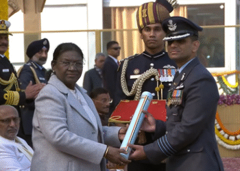 Republic Day : ਗਰੁੱਪ ਕੈਪਟਨ ਸ਼ੁਭਾਂਸ਼ੂ ਸ਼ੁਕਲਾ ਅਸ਼ੋਕ ਚੱਕਰ ਨਾਲ ਸਨਮਾਨਿਤ