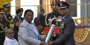 Republic Day : ਗਰੁੱਪ ਕੈਪਟਨ ਸ਼ੁਭਾਂਸ਼ੂ ਸ਼ੁਕਲਾ ਅਸ਼ੋਕ ਚੱਕਰ ਨਾਲ ਸਨਮਾਨਿਤ