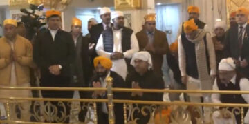 BJP President ਦਾ ਅਹੁਦਾ ਸਾਂਭਣ ਤੋਂ ਪਹਿਲਾਂ ਨਿਤਿਨ ਨਬੀਨ ਗੁਰਦੁਆਰਾ ਬੰਗਲਾ ਸਾਹਿਬ ਵਿਖੇ ਹੋਏ ਨਤਮਸਤਕ