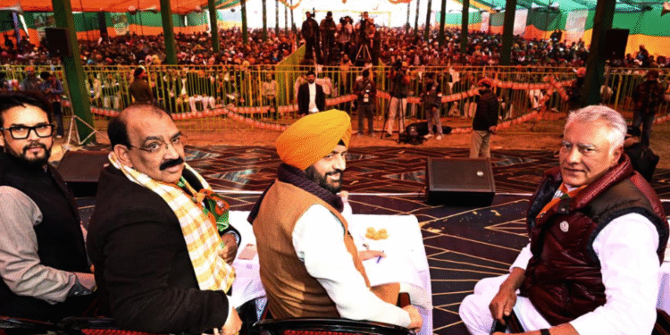 Haryana ਦੇ ਮੁੱਖ ਮੰਤਰੀ ਅੱਜ ਪਹੁੰਚਣਗੇ ਚੰਡੀਗੜ੍ਹ BJP ਦਫ਼ਤਰ