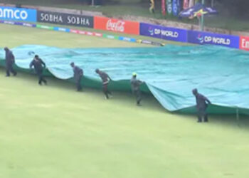 U19 World Cup: ਮੀਂਹ ਕਾਰਨ ਭਾਰਤ-ਨਿਊਜ਼ੀਲੈਂਡ ਮੈਚ ਵਿੱਚ ਹੋਈ ਦੇਰੀ