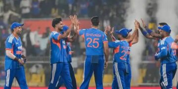 India Vs New Zealand : ਭਾਰਤ ਅਤੇ ਨਿਊਜ਼ੀਲੈਂਡ ਵਿਚਕਾਰ ਤੀਜਾ ਟੀ-20 ਮੈਚ ਜਾਰੀ ; ਨਿਊਜ਼ੀਲੈਂਡ ਨੇ ਪਾਵਰਪਲੇ ‘ਚ ਹੀ ਗਵਾਈਆਂ 3 ਵਿਕਟਾਂ