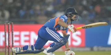 Ind Vs NZ ਦੂਜਾ ਟੀ-20: ਭਾਰਤ ਨੂੰ ਜਿੱਤ ਲਈ ਮਿਲਿਆ 209 ਦੌੜਾਂ ਦਾ ਟੀਚਾ Ind Vs NZ ਦੂਜਾ ਟੀ-20: ਭਾਰਤ ਨੂੰ ਜਿੱਤ ਲਈ ਮਿਲਿਆ 209 ਦੌੜਾਂ ਦਾ ਟੀਚਾ