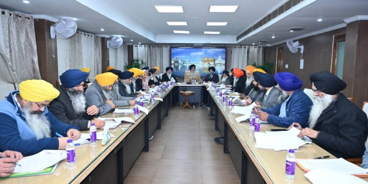 SGPC ਪ੍ਰਧਾਨ ਧਾਮੀ ਦੀ ਪ੍ਰਧਾਨਗੀ ਹੇਠ ਹੋਈ ਅੰਤ੍ਰਿੰਗ ਕਮੇਟੀ ਦੀ ਇਕੱਤਰਤਾ
