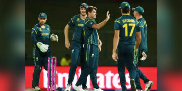 T20 World Cup: ਆਸਟ੍ਰੇਲੀਆ ਨੇ ਗਰੁੱਪ ਪੜਾਅ ਦੇ ਆਖਰੀ ਮੈਚ ‘ਚ ਓਮਾਨ ਨੂੰ 9 ਵਿਕਟਾਂ ਨਾਲ ਹਰਾਇਆ T20 World Cup: ਆਸਟ੍ਰੇਲੀਆ ਨੇ ਗਰੁੱਪ ਪੜਾਅ ਦੇ ਆਖਰੀ ਮੈਚ ‘ਚ ਓਮਾਨ ਨੂੰ 9 ਵਿਕਟਾਂ ਨਾਲ ਹਰਾਇਆ