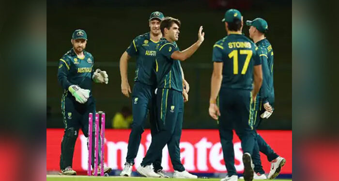 T20 World Cup: ਆਸਟ੍ਰੇਲੀਆ ਨੇ ਗਰੁੱਪ ਪੜਾਅ ਦੇ ਆਖਰੀ ਮੈਚ ‘ਚ ਓਮਾਨ ਨੂੰ 9 ਵਿਕਟਾਂ ਨਾਲ ਹਰਾਇਆ T20 World Cup: ਆਸਟ੍ਰੇਲੀਆ ਨੇ ਗਰੁੱਪ ਪੜਾਅ ਦੇ ਆਖਰੀ ਮੈਚ ‘ਚ ਓਮਾਨ ਨੂੰ 9 ਵਿਕਟਾਂ ਨਾਲ ਹਰਾਇਆ