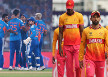 T20 World Cup: ਭਾਰਤ ਅਤੇ ਜ਼ਿੰਬਾਬਵੇ ਵਿਚਾਲੇ ਅੱਜ ਕਰੋ ਜਾਂ ਮਰੋ ਵਾਲਾ ਮੁਕਾਬਲਾ: ਹਾਰਨ ਵਾਲੀ ਟੀਮ ਹੋ ਜਾਵੇਗੀ ਬਾਹਰ T20 World Cup: ਭਾਰਤ ਅਤੇ ਜ਼ਿੰਬਾਬਵੇ ਵਿਚਾਲੇ ਅੱਜ ਕਰੋ ਜਾਂ ਮਰੋ ਵਾਲਾ ਮੁਕਾਬਲਾ: ਹਾਰਨ ਵਾਲੀ ਟੀਮ ਹੋ ਜਾਵੇਗੀ ਬਾਹਰ