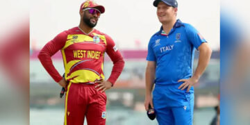 T20 World Cup: ਪੜ੍ਹੋ ਵੈਸਟ ਇੰਡੀਜ਼ ਨੇ ਇਟਲੀ ਨੂੰ ਦਿੱਤਾ ਕਿੰਨੀਆਂ ਦੌੜਾਂ ਦਾ ਟੀਚਾ T20 World Cup: ਪੜ੍ਹੋ ਵੈਸਟ ਇੰਡੀਜ਼ ਨੇ ਇਟਲੀ ਨੂੰ ਦਿੱਤਾ ਕਿੰਨੀਆਂ ਦੌੜਾਂ ਦਾ ਟੀਚਾ
