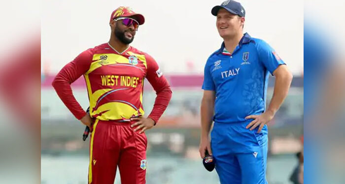 T20 World Cup: ਪੜ੍ਹੋ ਵੈਸਟ ਇੰਡੀਜ਼ ਨੇ ਇਟਲੀ ਨੂੰ ਦਿੱਤਾ ਕਿੰਨੀਆਂ ਦੌੜਾਂ ਦਾ ਟੀਚਾ T20 World Cup: ਪੜ੍ਹੋ ਵੈਸਟ ਇੰਡੀਜ਼ ਨੇ ਇਟਲੀ ਨੂੰ ਦਿੱਤਾ ਕਿੰਨੀਆਂ ਦੌੜਾਂ ਦਾ ਟੀਚਾ
