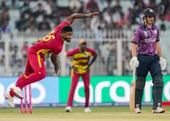 T20 World Cup : ਵੈਸਟਇੰਡੀਜ਼ ਨੇ ਵਿਸ਼ਵ ਕੱਪ ‘ਚ ਕੀਤੀ ਜੇਤੂ ਸ਼ੁਰੂਆਤ ; ਸਕਾਟਲੈਂਡ ਨੂੰ 35 ਦੌੜਾਂ ਨਾਲ ਹਰਾਇਆ