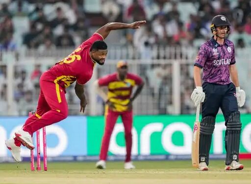 T20 World Cup : ਵੈਸਟਇੰਡੀਜ਼ ਨੇ ਵਿਸ਼ਵ ਕੱਪ ‘ਚ ਕੀਤੀ ਜੇਤੂ ਸ਼ੁਰੂਆਤ ; ਸਕਾਟਲੈਂਡ ਨੂੰ 35 ਦੌੜਾਂ ਨਾਲ ਹਰਾਇਆ