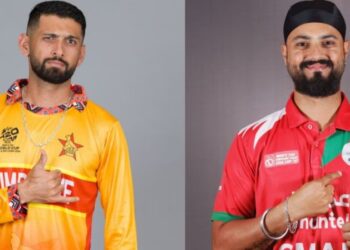 T20 World Cup : ਟੀ-20 ਵਿਸ਼ਵ ਕੱਪ ‘ਚ ਅੱਜ ਦਿਨ ਦਾ ਦੂਜਾ ਮੈਚ ਓਮਾਨ ਅਤੇ ਜ਼ਿੰਬਾਬਵੇ ਵਿਚਾਲੇ ; ਦੋਵੇਂ ਟੀਮਾਂ ਵਿਸ਼ਵ ਕੱਪ ‘ਚ ਪਹਿਲੀ ਵਾਰ ਇੱਕ ਦੂਜੇ ਦਾ ਕਰਨਗੀਆਂ ਸਾਹਮਣਾ 