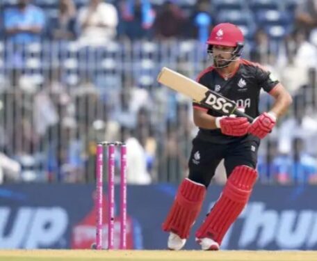 T20 World Cup : ਨਿਊਜ਼ੀਲੈਂਡ ਅਤੇ ਕੈਨੇਡਾ ਵਿਚਾਲੇ ਮੈਚ ਜਾਰੀ ; ਕੈਨੇਡਾ ਨੇ ਟਾਸ ਜਿੱਤ ਕੇ ਲਿਆ ਹੈ ਬੱਲੇਬਾਜ਼ੀ ਦਾ ਫੈਸਲਾ T20 World Cup : ਨਿਊਜ਼ੀਲੈਂਡ ਅਤੇ ਕੈਨੇਡਾ ਵਿਚਾਲੇ ਮੈਚ ਜਾਰੀ ; ਕੈਨੇਡਾ ਨੇ ਟਾਸ ਜਿੱਤ ਕੇ ਲਿਆ ਹੈ ਬੱਲੇਬਾਜ਼ੀ ਦਾ ਫੈਸਲਾ