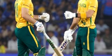 T20 World Cup : ਦੱਖਣੀ ਅਫਰੀਕਾ ਨੇ ਭਾਰਤ ਨੂੰ 76 ਦੌੜਾਂ ਨਾਲ ਹਰਾਇਆ T20 World Cup : ਦੱਖਣੀ ਅਫਰੀਕਾ ਨੇ ਭਾਰਤ ਨੂੰ 76 ਦੌੜਾਂ ਨਾਲ ਹਰਾਇਆ