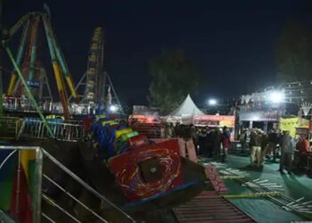 Haryana : ਫਰੀਦਾਬਾਦ ਦੇ ਸੂਰਜਕੁੰਡ ਮੇਲੇ ‘ਚ ਝੂਲਾ ਡਿੱਗਿਆ