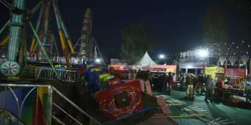 Haryana : ਫਰੀਦਾਬਾਦ ਦੇ ਸੂਰਜਕੁੰਡ ਮੇਲੇ ‘ਚ ਝੂਲਾ ਡਿੱਗਿਆ