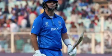 T20 World Cup : ਇੰਗਲੈਂਡ ਤੇ ਇਟਲੀ ਵਿਚਾਲੇ ਮੁਕਾਬਲਾ ਜਾਰੀ ; ਇਟਲੀ ਦਾ ਸਕੋਰ 100 ਤੋਂ ਪਾਰ T20 World Cup : ਇੰਗਲੈਂਡ ਤੇ ਇਟਲੀ ਵਿਚਾਲੇ ਮੁਕਾਬਲਾ ਜਾਰੀ ; ਇਟਲੀ ਦਾ ਸਕੋਰ 100 ਤੋਂ ਪਾਰ