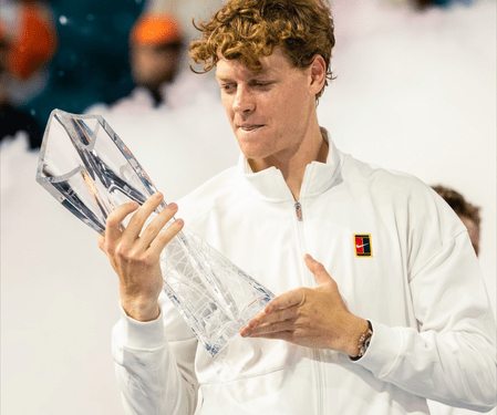 Miami Open : ਜੈਨਿਕ ਸਿਨੇਰ ਨੇ ਜਿਰੀ ਲੇਹੇਕਾ ਨੂੰ ਹਰਾ ਕੇ ਜਿੱਤਿਆ ਮਿਆਮੀ ਓਪਨ  ; ਫੈਡਰਰ ਤੋਂ ਬਾਅਦ ਸਨਸ਼ਾਈਨ ਡਬਲ ਪੂਰਾ ਕਰਨ ਵਾਲਾ ਪਹਿਲਾ ਖਿਡਾਰੀ ਬਣਿਆ