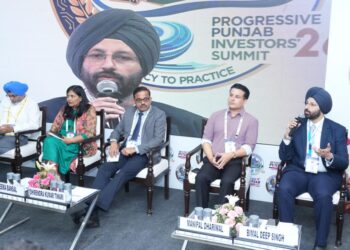 ਆਈਟੀ ਅਤੇ ਆਈਟੀਈਐਸ ਸੈਸ਼ਨ ਦੌਰਾਨ ਪ੍ਰਗਤੀਸ਼ੀਲ PUNJAB ਨਿਵੇਸ਼ਕ ਸੰਮੇਲਨ 2026 ਨੂੰ ਮਿਲਿਆ ਭਰਵਾਂ ਹੁੰਗਾਰਾ ਆਈਟੀ ਅਤੇ ਆਈਟੀਈਐਸ ਸੈਸ਼ਨ ਦੌਰਾਨ ਪ੍ਰਗਤੀਸ਼ੀਲ PUNJAB ਨਿਵੇਸ਼ਕ ਸੰਮੇਲਨ 2026 ਨੂੰ ਮਿਲਿਆ ਭਰਵਾਂ ਹੁੰਗਾਰਾ