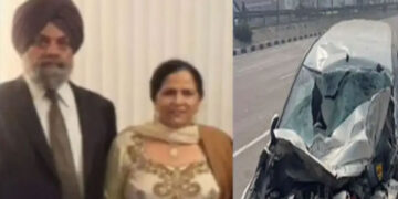 Punjab: ਅਮਰੀਕਾ ਤੋਂ ਅੰਮ੍ਰਿਤਸਰ ਜਾ ਰਹੇ ਬਜ਼ੁਰਗ NRI ਜੋੜੇ ਦੀ ਸੜਕ ਹਾਦਸੇ ‘ਚ ਮੌਤ