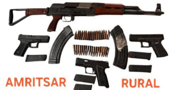 Breaking: ਹਥਿਆਰਾਂ ਦੀ ਤਸਕਰੀ ਕਰਨ ਵਾਲੇ ਮਾਡਿਊਲ ਦਾ ਪਰਦਾਫਾਸ਼, AK-47, ਤਿੰਨ ਪਿਸਤੌਲਾਂ ਤੇ ਜ਼ਿੰਦਾ ਕਾਰਤੂਸਾਂ ਸਮੇਤ 2 ਗ੍ਰਿਫਤਾਰ